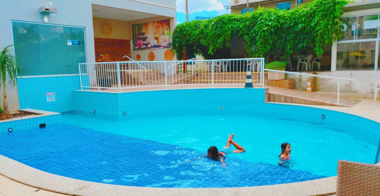 Hotel Encontro Das Aguas Thermas Resort Com Cafe Da Manha Incluso Caldas Novas Bagian luar foto
